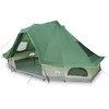 Tipi palapinė su stogu Žalia 466 x 310 x 240 cm tafta