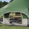 Šeimos palapinė Žalia 10 asmenų 185T Poliesteris su PU danga
