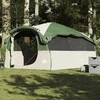 Šeimos palapinė, žalia, 6 vietų, tunelinė, atspari vandeniui