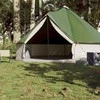 Šeimos palapinė, žalia, aštuonvietė, tipi, atspari vandeniui