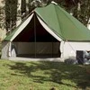 Šeimos palapinė, žalia, aštuonvietė, tipi, atspari vandeniui