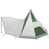 Tipi palapinė su stogu Žalia 510 x 690 x 330 cm tafta