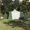 Tipi palapinė su stogu Žalia 492 x 492 x 275 cm tafta