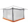 Vidinė palapinė Pilka ir oranžinė 520 x 520 x 190 cm tafta