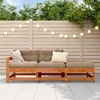 Sekcija sofa vienetai su pagalve Vaško ruda 190 x 62 x 70,5cm