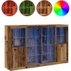 LED Bufetas Senas medis 163 x 37 x 100 cm Apdirbta mediena