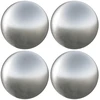 Šepečiu aptrauktas kamuolys 4 pcs Ø 10 cm Sidabrinė