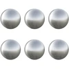 Šepečiu aptrauktas kamuolys 6 pcs Ø 7,5 cm Sidabrinė