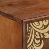 Kabalas Ruda 60 x 33 x 75 cm Kietas mango medis