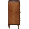 Kabalas Ruda 60 x 33 x 75 cm Kietas mango medis