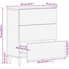Kabalas Ruda 60 x 33 x 75 cm Kietas mango medis