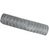 Heksagoninė tvora Sidabro 0,8 x 10 m Galvanizuotas plienas