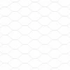 Hexagonal Fence with Post 100 x 1,2 m Galvanizuotas plienas