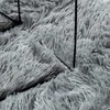 Shaggy tipo kilimas, NAVARRA, 240x240 cm, sidabrinė pilka