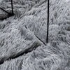 Shaggy tipo kilimas, NAVARRA, 240x240 cm, šviesiai pilka