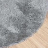 Shaggy tipo kilimas, NAVARRA, 240x240 cm, šviesiai pilka