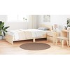 Neslystantis plaukuotas kilimas Ruda 120 x 120 cm PP