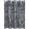 Aksominio tipo užuolaidos 2 pcs Sidabrinė Pilka 140 x 140 cm