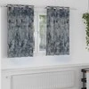 Aksominio tipo užuolaidos 2 pcs Sidabrinė Pilka 140 x 140 cm