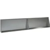 Sienelė 2 vnt. 100 x 12 x 40 cm Galvanizuotas plienas Sidabrinė
