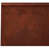 Sienelė 2 vnt. 100 x 12 x 50 cm Rūdijanti