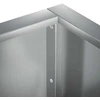 Sienelė 2 vnt. 50 x 50 x 30 cm Galvanizuotas plienas Sidabrinė