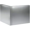 Sienelė 2 vnt. 50 x 50 x 30 cm Galvanizuotas plienas Sidabrinė