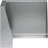 Sienelė 2 vnt. 50 x 50 x 50 cm Galvanizuotas plienas Sidabrinė