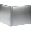 Sienelė 2 vnt. 50 x 50 x 50 cm Galvanizuotas plienas Sidabrinė