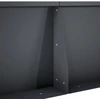 Sienelė 2 vnt. 60 x 12 x 30 cm Plienas Antracito