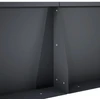Sienelė 2 vnt. 60 x 12 x 50 cm Plienas Antracito