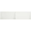 Sienelė 2 vnt. 80 x 12 x 30 cm Plienas Balta