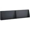 Sienelė 2 vnt. 80 x 12 x 50 cm Plienas Antracito