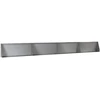 Sienelė 4 vnt. 100 x 12 x 40 cm Galvanizuotas plienas Sidabrinė