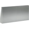Sienelė 4 vnt. 40 x 12 x 50 cm Galvanizuotas plienas Sidabrinė