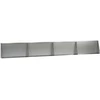 Sienelė 4 vnt. 80 x 12 x 30 cm Galvanizuotas plienas Sidabrinė