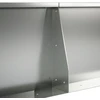 Sienelė 4 vnt. 80 x 12 x 50 cm Galvanizuotas plienas Sidabrinė