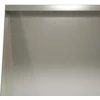 Sienelė 4 vnt. 80 x 12 x 50 cm Nerūdijantis plienas Sidabrinė