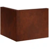 Sienelė 50 x 50 x 50 cm Atmosferos poveikiui atsparus plienas