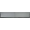 Sienelė 6 vnt. 100 x 12 x 30 cm Galvanizuotas plienas Sidabrinė