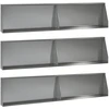 Sienelė 6 vnt. 100 x 12 x 50 cm Galvanizuotas plienas Sidabrinė