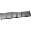 Sienelė 6 vnt. 40 x 12 x 40 cm Galvanizuotas plienas Sidabrinė