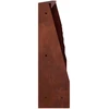 Sienelė 6 vnt. 40 x 12 x 50 cm Rūdijanti
