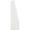 Sienelė 6 vnt. 80 x 12 x 40 cm Plienas Balta