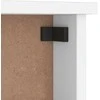 Sieninė kabykla SANDNES baltas 45x12x35 pušies masyvo