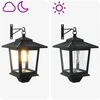 Sieninė Lempa with LED Bulb 2 vnt. Juoda 19 x 14 x 25 cm