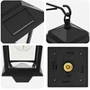 Sieninė Lempa with LED Bulb 2 vnt. Juoda 19 x 14 x 25 cm