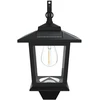 Sieninė Lempa with LED Bulb 2 vnt. Juoda 19 x 14 x 25 cm