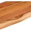 Sieninė lentyna, 110x30x3,8cm, akacijos masyvas, su gyvu kraštu