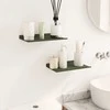 Plūduriuojanti lentyna 2 pcs Alyvuogių žalia 30 x 18 x 2,5 cm